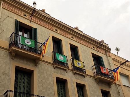 Barcelona in de ban van referendum