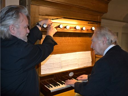 De mooie klanken van het orgel in Viversel