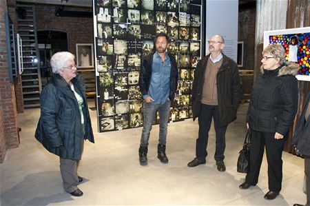 KWB Bolderberg bezocht expo van Luc Gijbels
