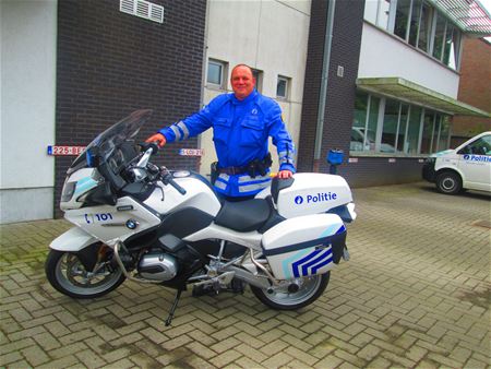 Nieuwe moto voor de politie