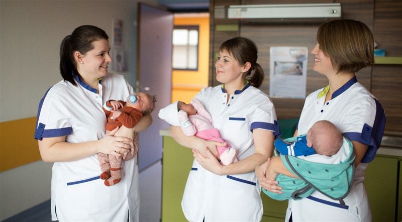 Recordaantal geboortes in ziekenhuis