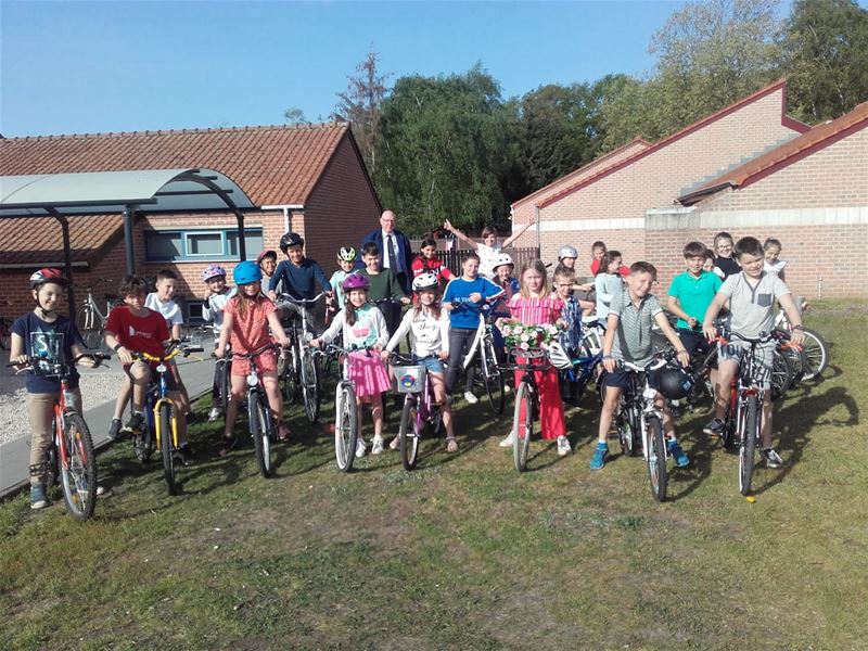 School Viversel start met fietspool
