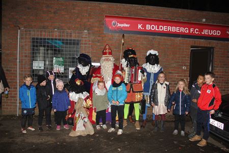 Sinterklaas bezocht Bolderberg FC