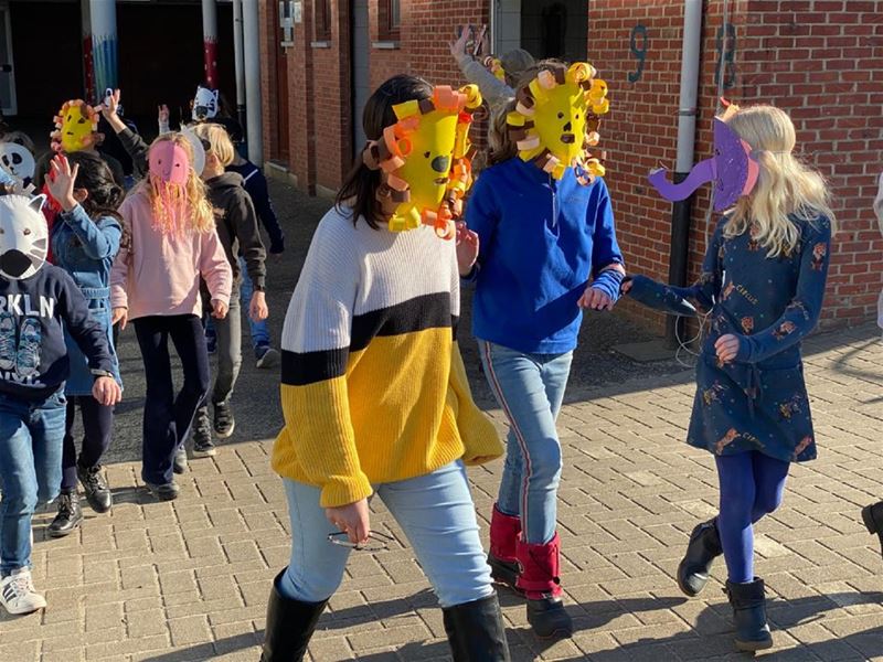't Molenholleke viert mini-carnaval