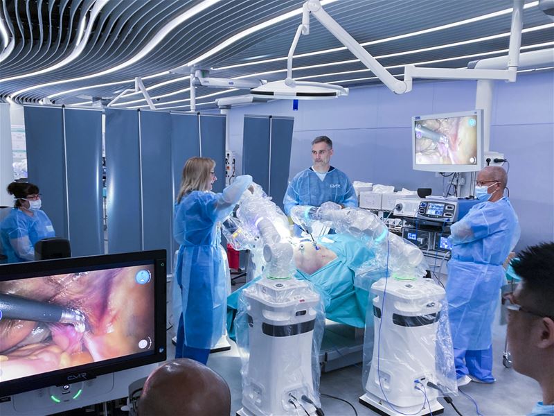 Ziekenhuis heeft robot voor kijkoperaties