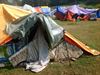Overleven in een tentenkamp