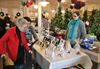 Bloemelingen genoot van een stemmige kerstmarkt