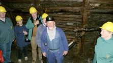 De Zandloper bezocht de mijn van Blegny