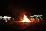 Scouts en Gidsen hielden kerstboomverbranding