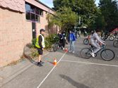 Leerlingen van De Linde leren beter fietsen