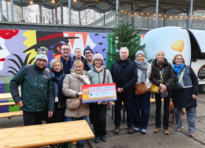 2.175 euro voor De Warmste Week van Amicis
