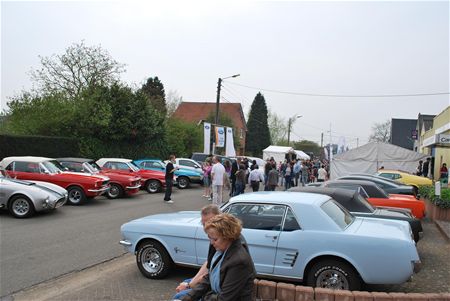 200 Mustangs verzamelen in Heusden