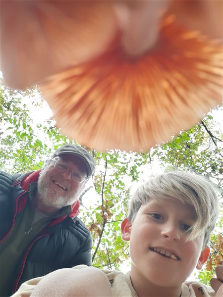 30 soorten paddenstoelen aan De Kluis