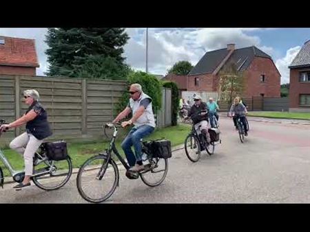 45 deelnemers voor fietstocht door de gemeente