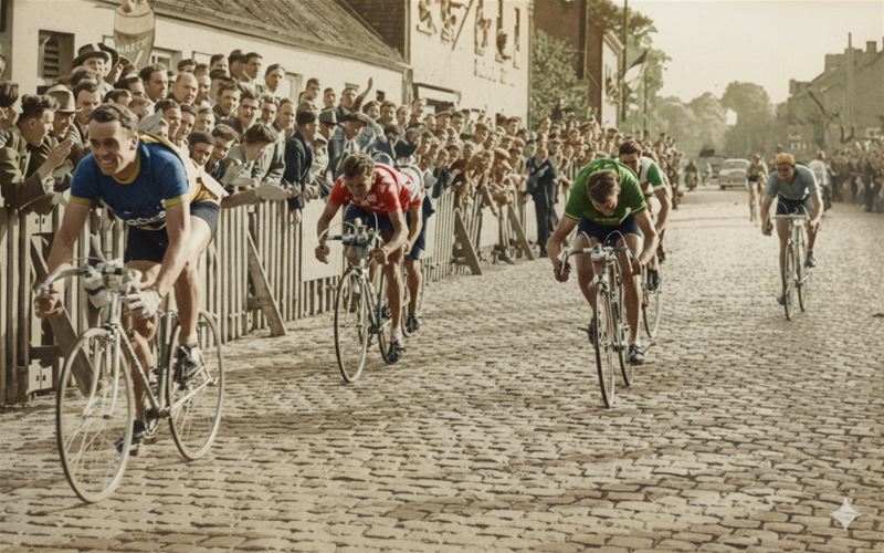72 jaar later: BK wielrennen in Heusden-Centrum