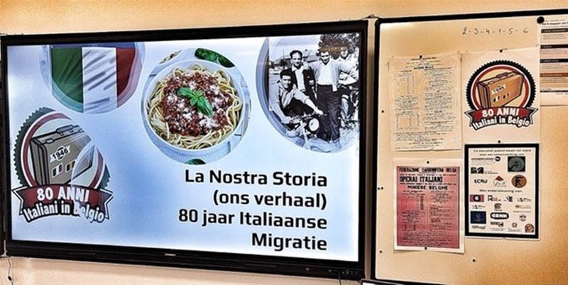 80 jaar Italiaanse migratie voorgesteld in de klas