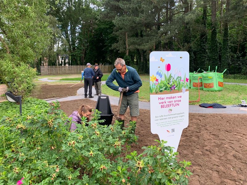 Aanplant van Beleeftuin is gestart