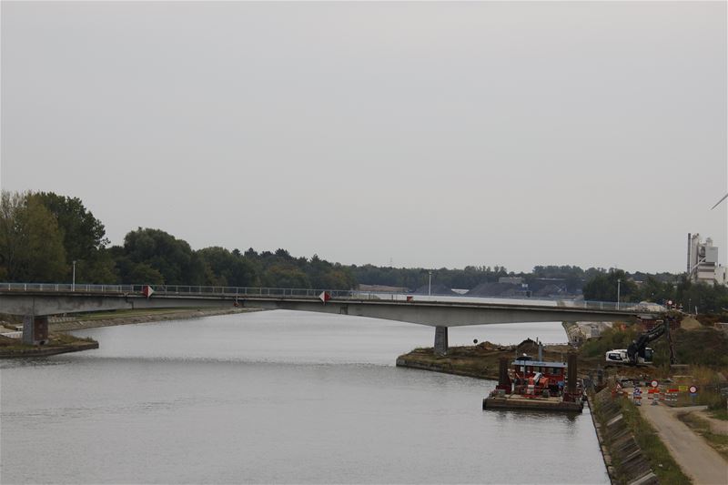 Afbraak kanaalbrug in Viversel is uitgesteld