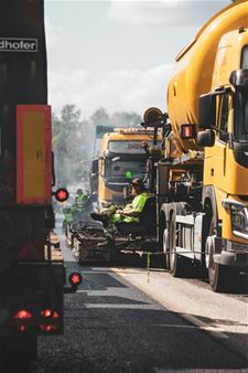 Asfaltwerken in vier straten komende week