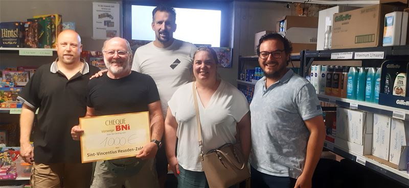 BNI Limburg Connect steunt Sint-Vincentius
