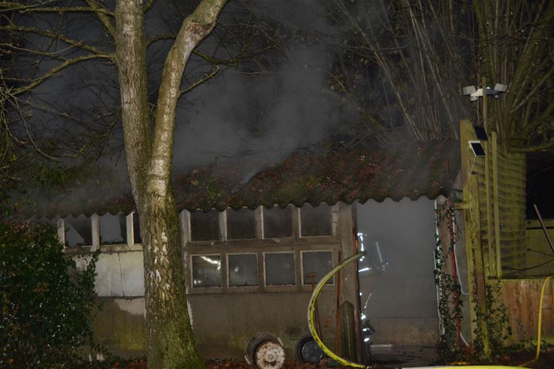 Brand in de Kanaalweg snel onder controle