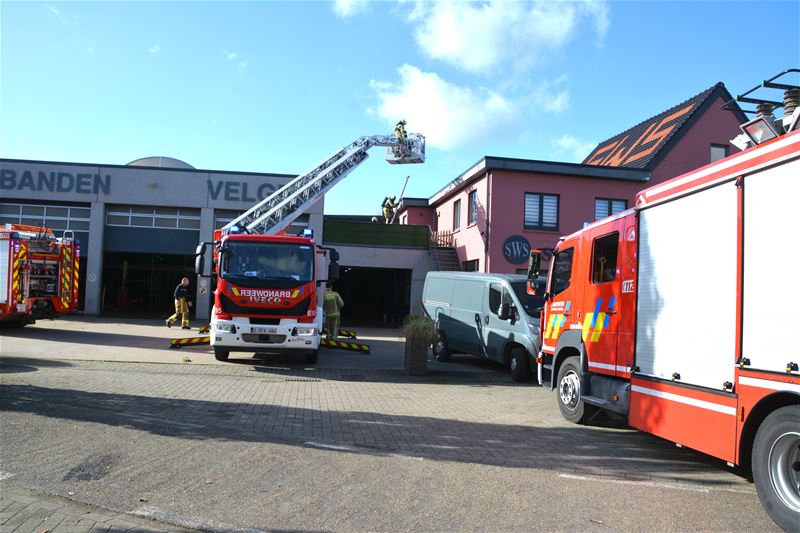 Brandje in afzuiginstallatie snel geblust