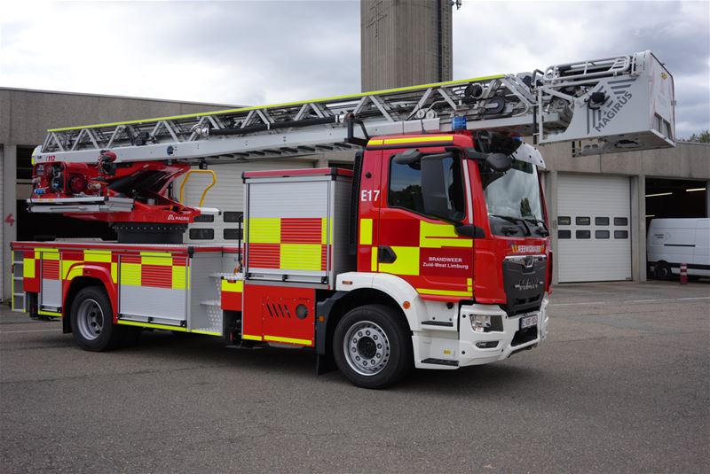 Brandweer heeft nieuwe ladderwagen in dienst