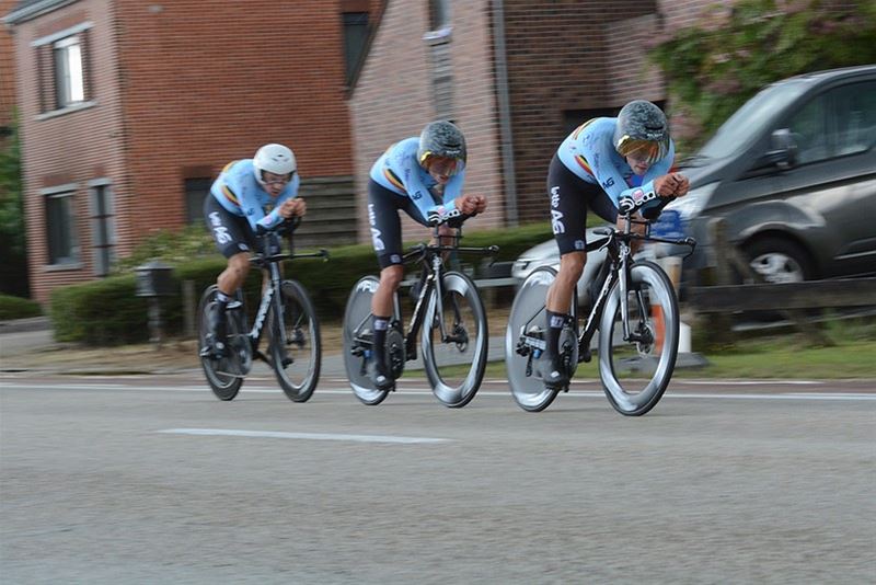 Brons voor België in Mixed Relay