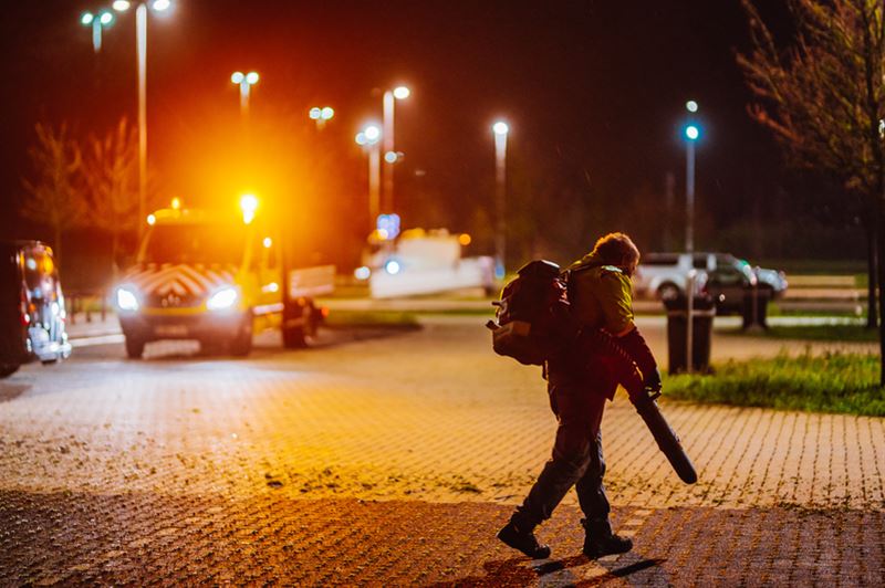 Carpoolparkings worden weer gereinigd