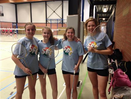 Collegeploeg is Vlaams kampioen badminton