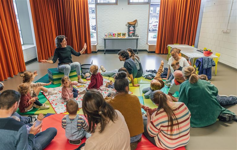 De bib was vandaag voor de allerkleinsten