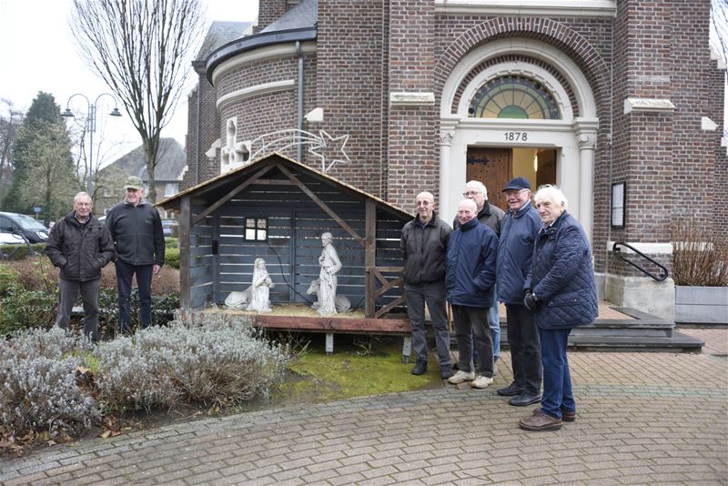 De kerststal in Bolderberg staat er ook weer