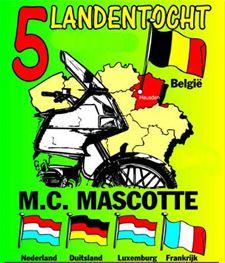 De laatste 5-landentocht van MC Mascotte