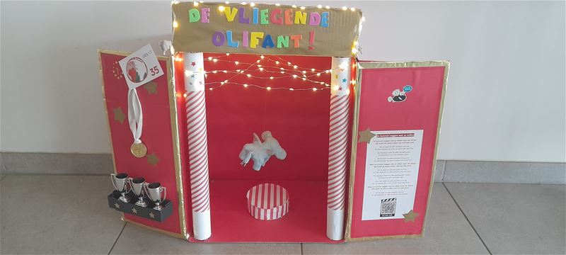 'De Vliegende Olifant' was geliefd kunstwerkje