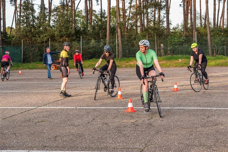 De Women on Wheels zijn eraan begonnen