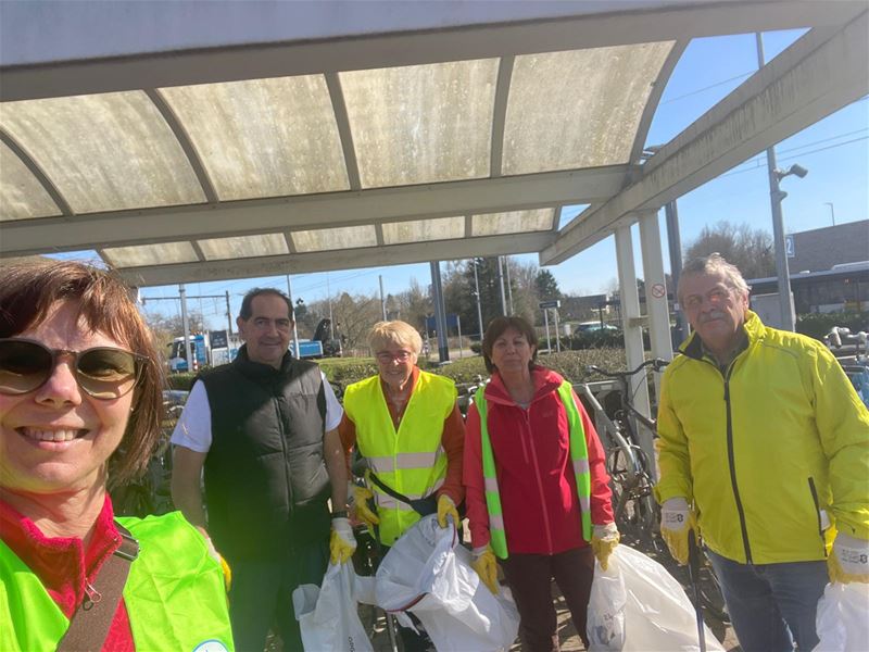 Dorpsraad Heusden vond heel wat zwerfvuil