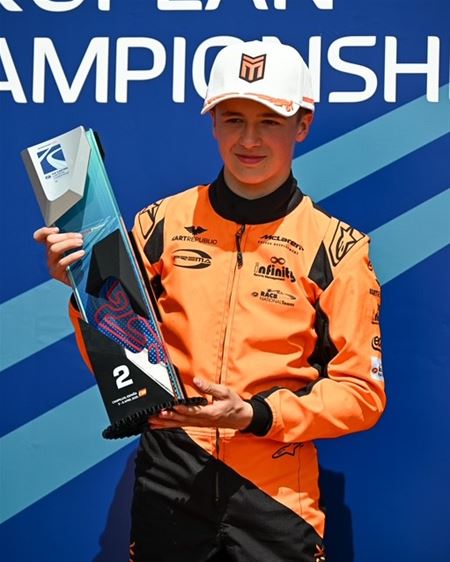 Dries Van Langendonck tweede op EK-race in Spanje