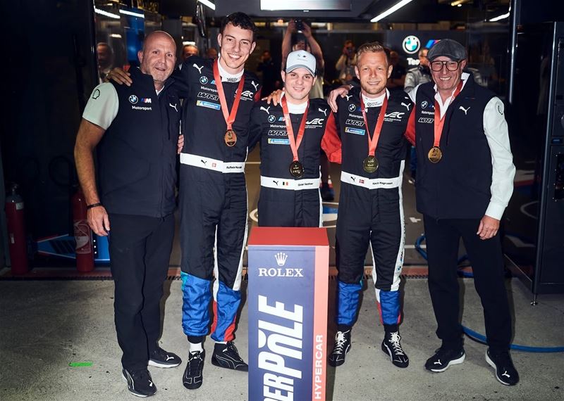 Dries Vanthoor behaalt de pole in Le Mans