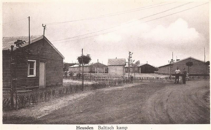 Een foto van het Baltisch kamp in Heusden