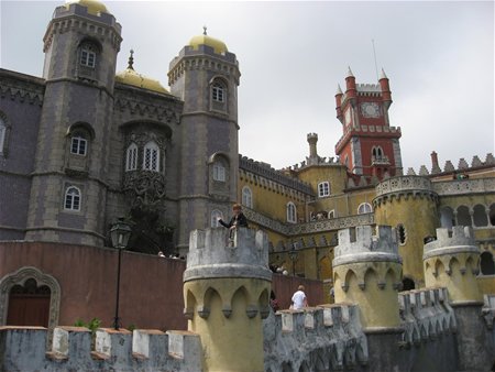Een kitscherig kasteel in Sintra