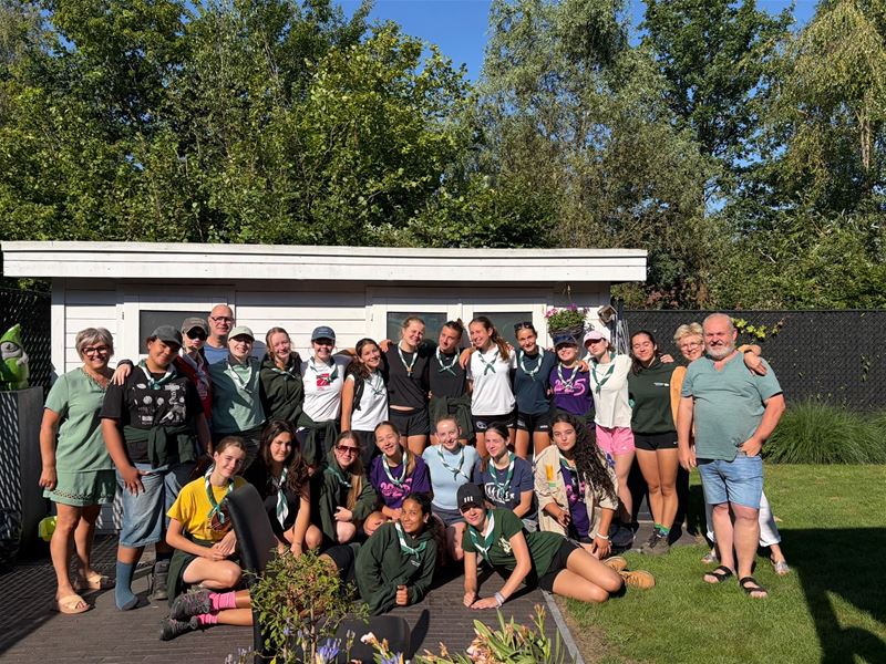 Een onverwachte kampplaats bij Johan en Ingrid