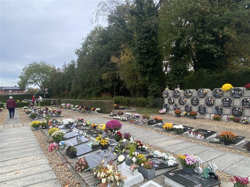 Een regenachtige Allerheiligen