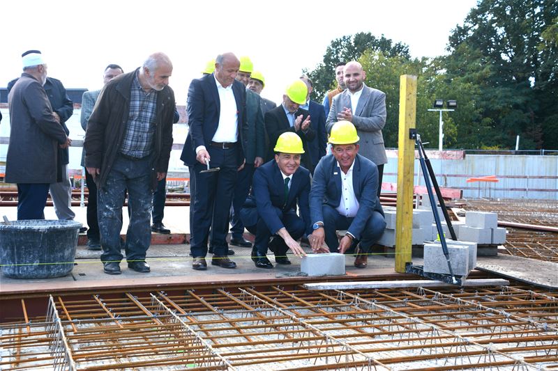 Eerste steen nieuwe Sultan Ahmet moskee is gelegd