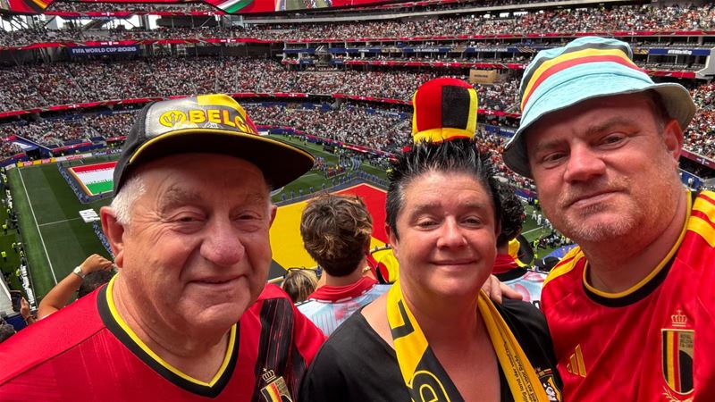 Familie Marechal volgt alle matchen van de Duivels