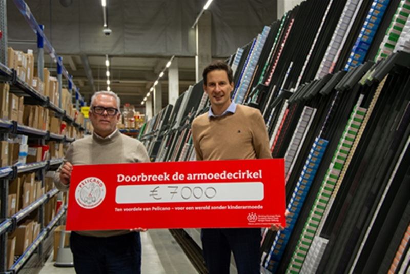 Febelco steunt zorg voor kinderen in armoede