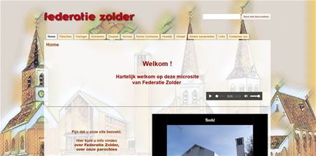 Federatie Zolder heeft een eigen website