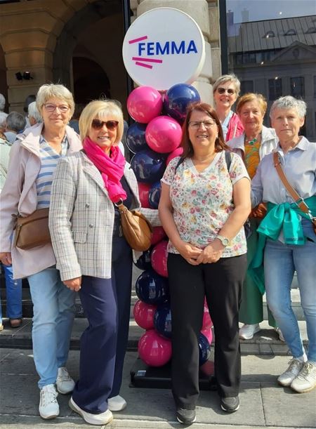 Femma Eversel en Berkenbos feestten mee in Gent