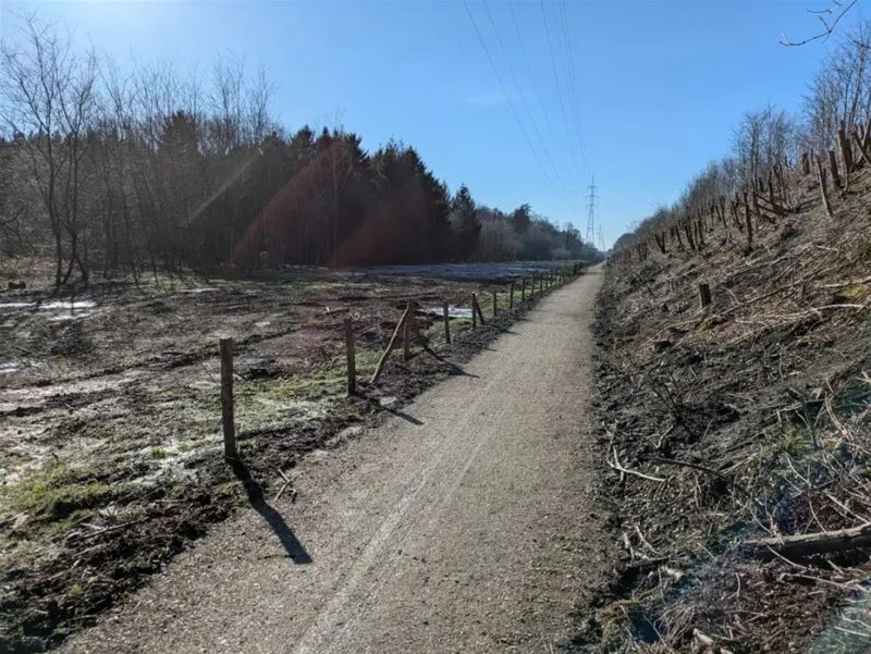 Fietsen langs trage wegen: langs het Routeke