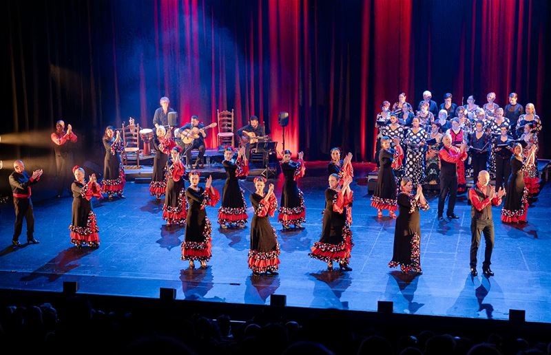 Flamenco, paëlla en Spaanse fiësta in CC Muze