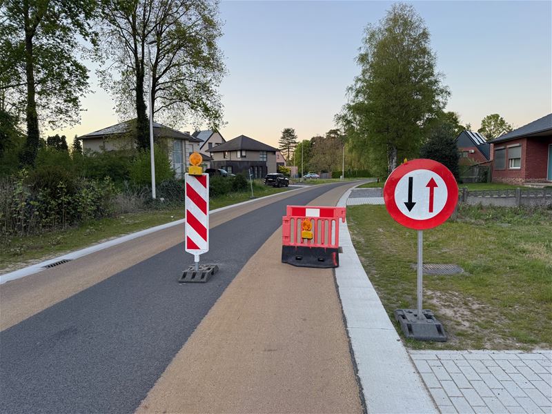 Geenrijt 2-tal weken onderbroken door verzakking